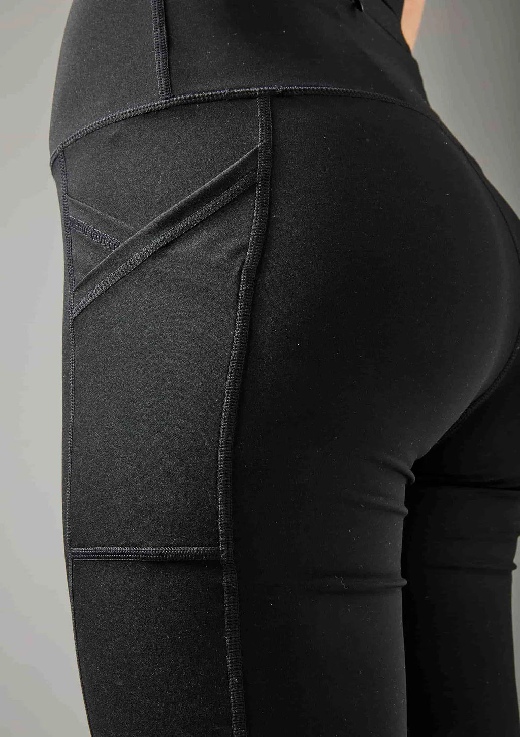 Legs L2005 kolarki damskie sportowe z kieszeniami