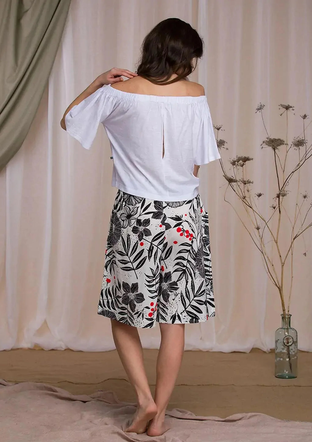 Komplet bielizny Homewear LHS 945 2 – z szerokimi spodniami