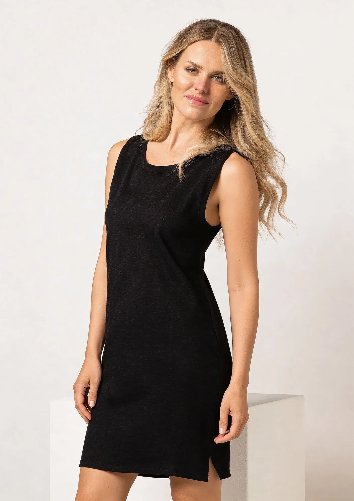 Sielei C27 koszulka nocna na ramiączkach bawełniana