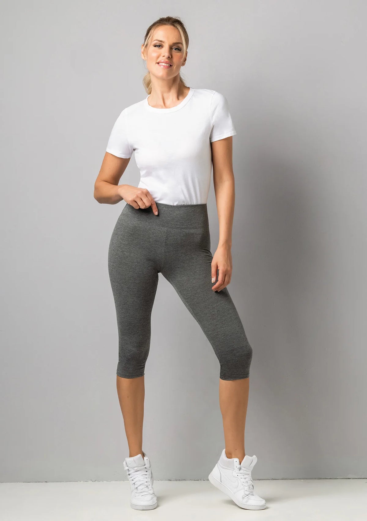 Sielei GS07 legginsy capri bawełniane