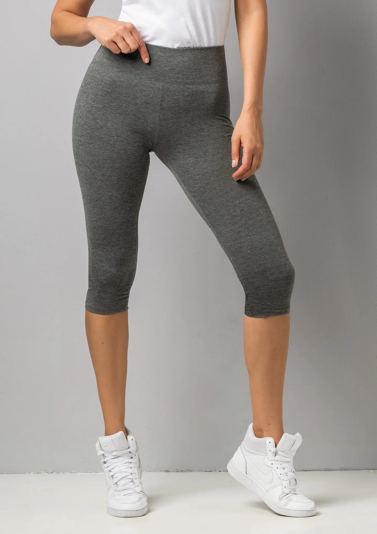 Sielei GS07 legginsy capri bawełniane