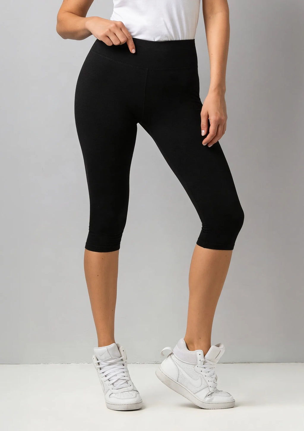 Sielei GS07 legginsy capri bawełniane