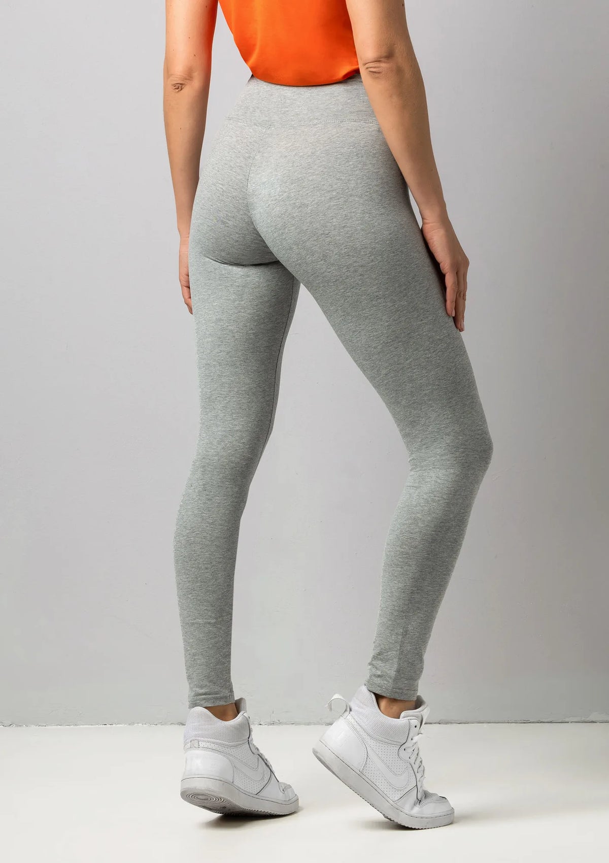 Sielei GS06 legginsy bawełniane gładkie klasyczne