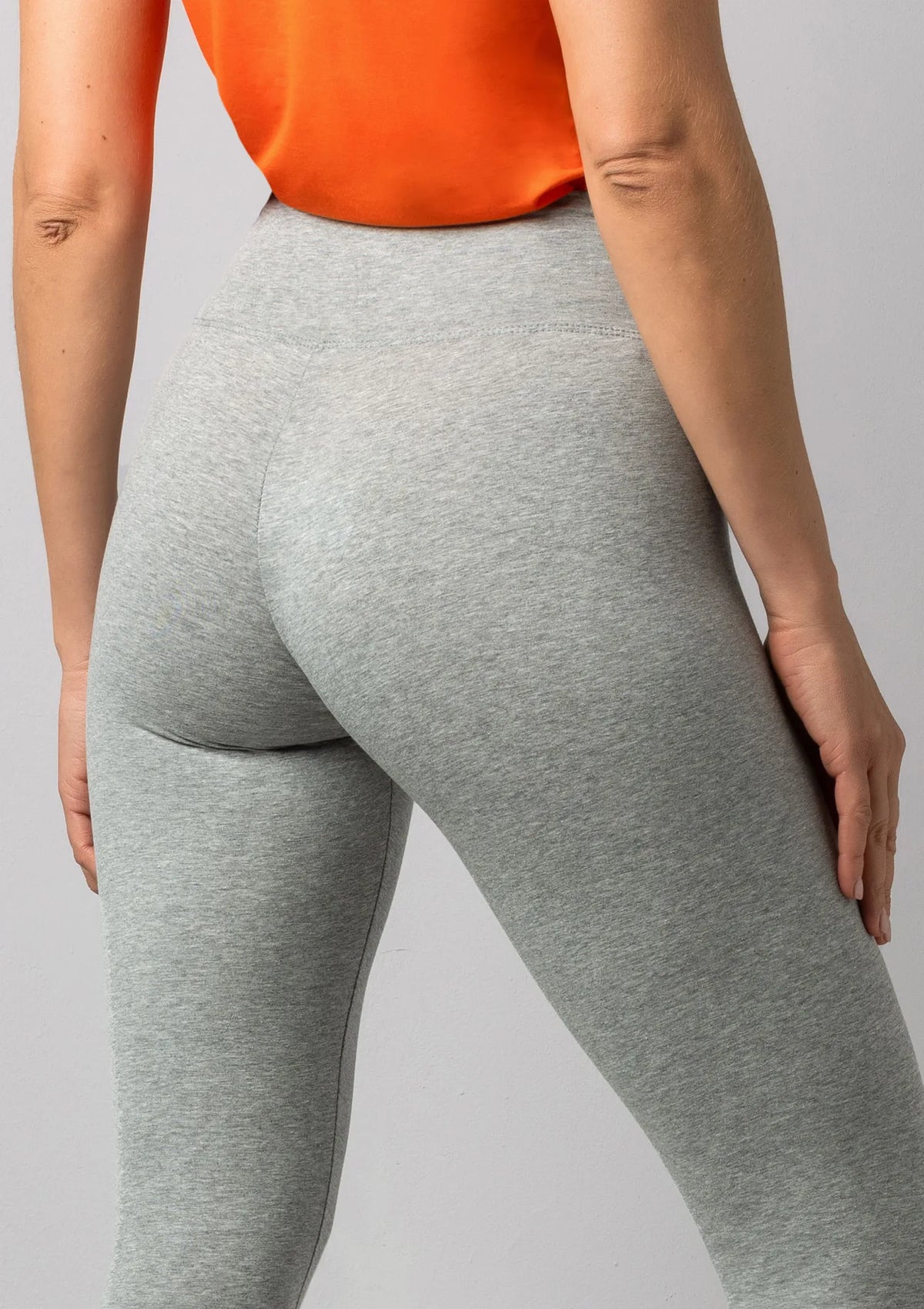 Sielei GS06 legginsy bawełniane gładkie klasyczne