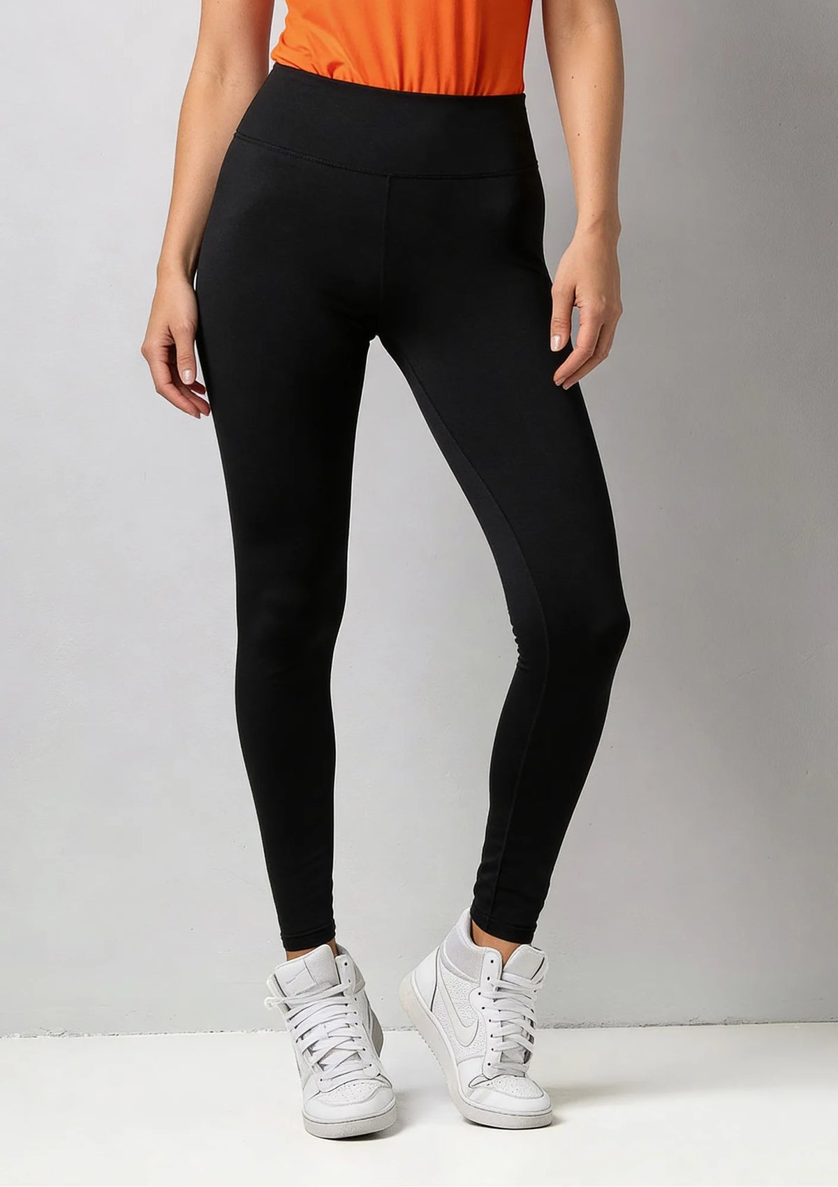 Sielei GS06 legginsy bawełniane gładkie klasyczne