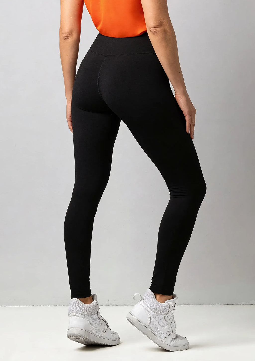 Sielei GS06 legginsy bawełniane gładkie klasyczne