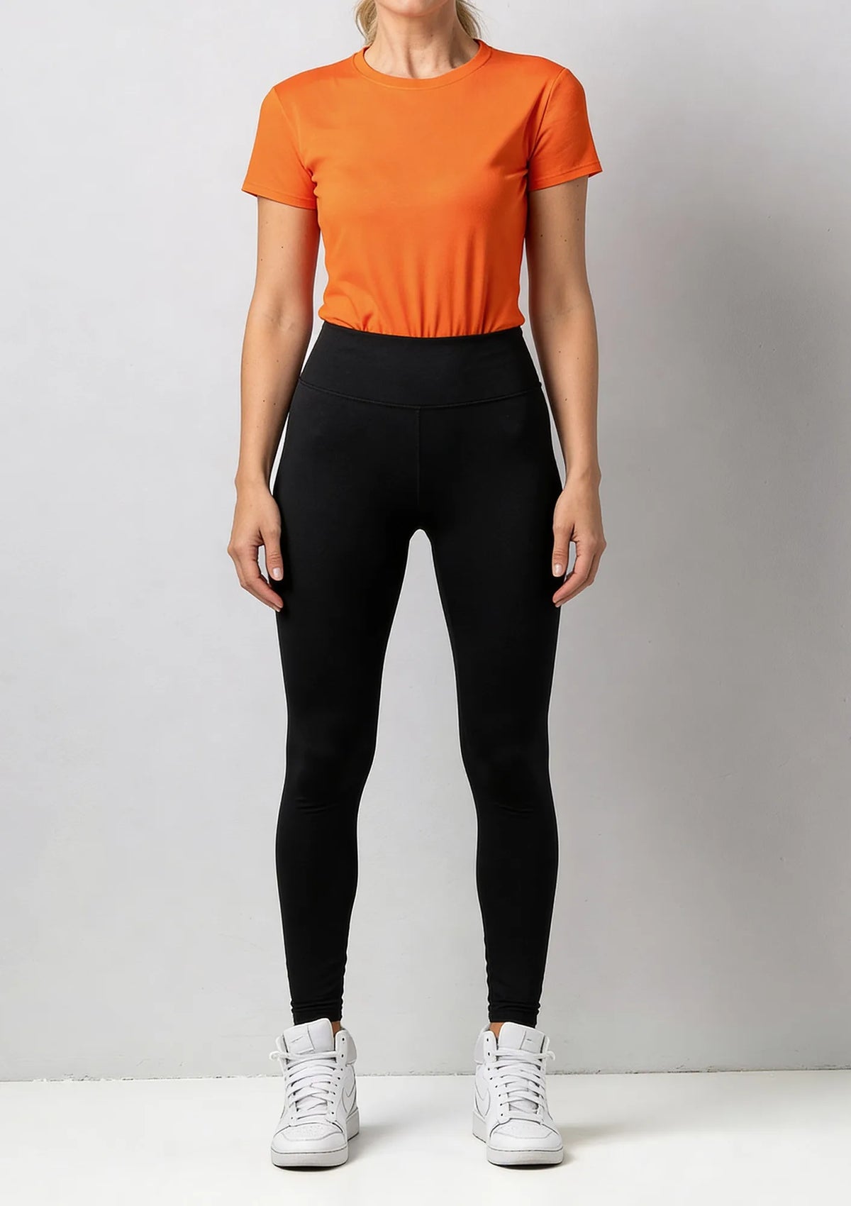 Sielei GS06 legginsy bawełniane gładkie klasyczne