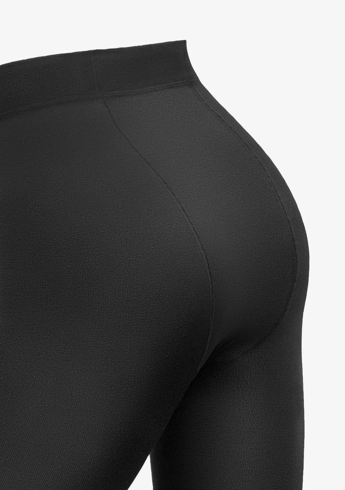 Legginsy damskie Legs 663 Fleece 250 den ocieplane polarem