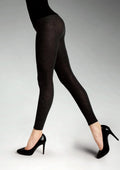 Legs 608 Cotton legginsy damskie z bawełny i wełny