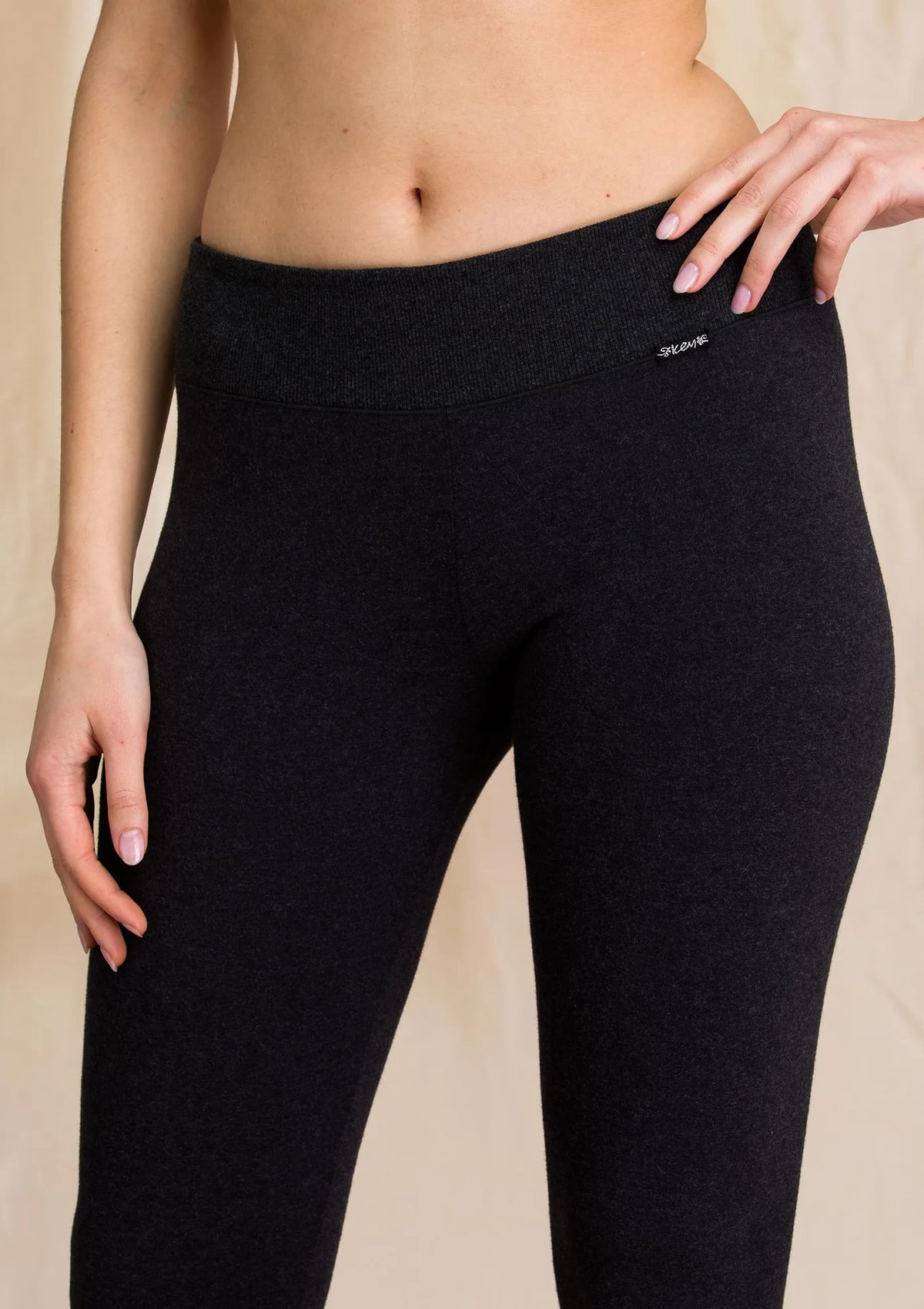 Damskie legginsy Hot Touch LXL 729 ocieplane bawełniane