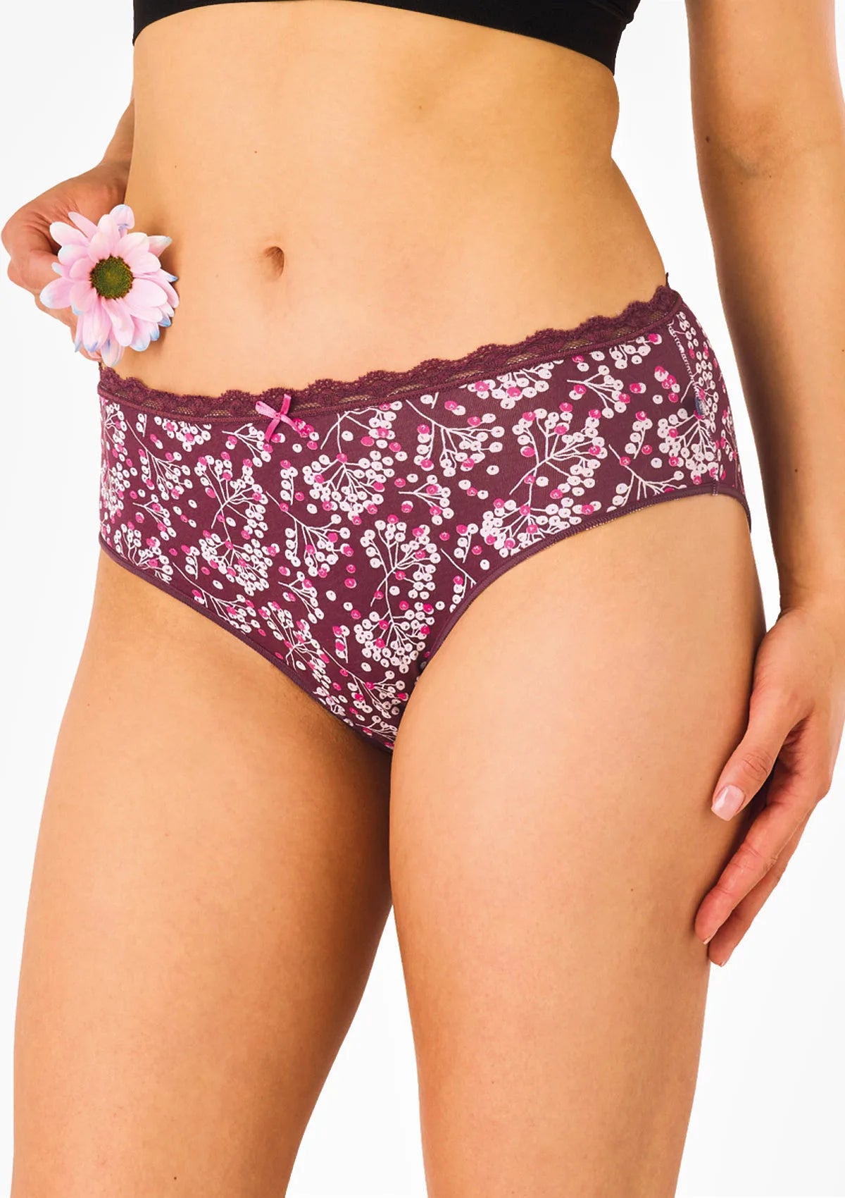 Key LPC 557 figi midi bikini z gałązką jarzębiny, 2 pak