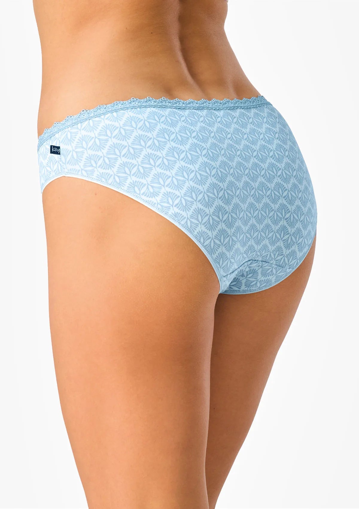 LPR 581 Key – figi damskie 2pak bawełniane mini bikini z koronką