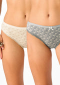 LPR 656 Key: figi damskie 2pak bawełniane mini bikini