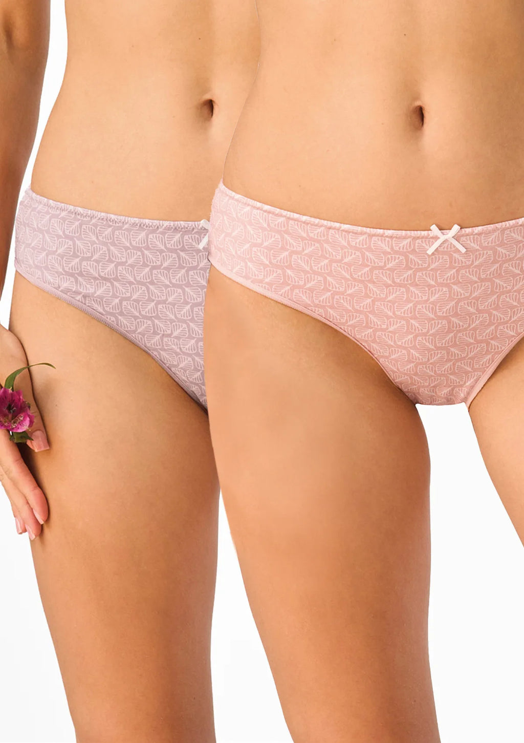 LPR 907 Key: figi damskie 2pak bawełniane mini bikini