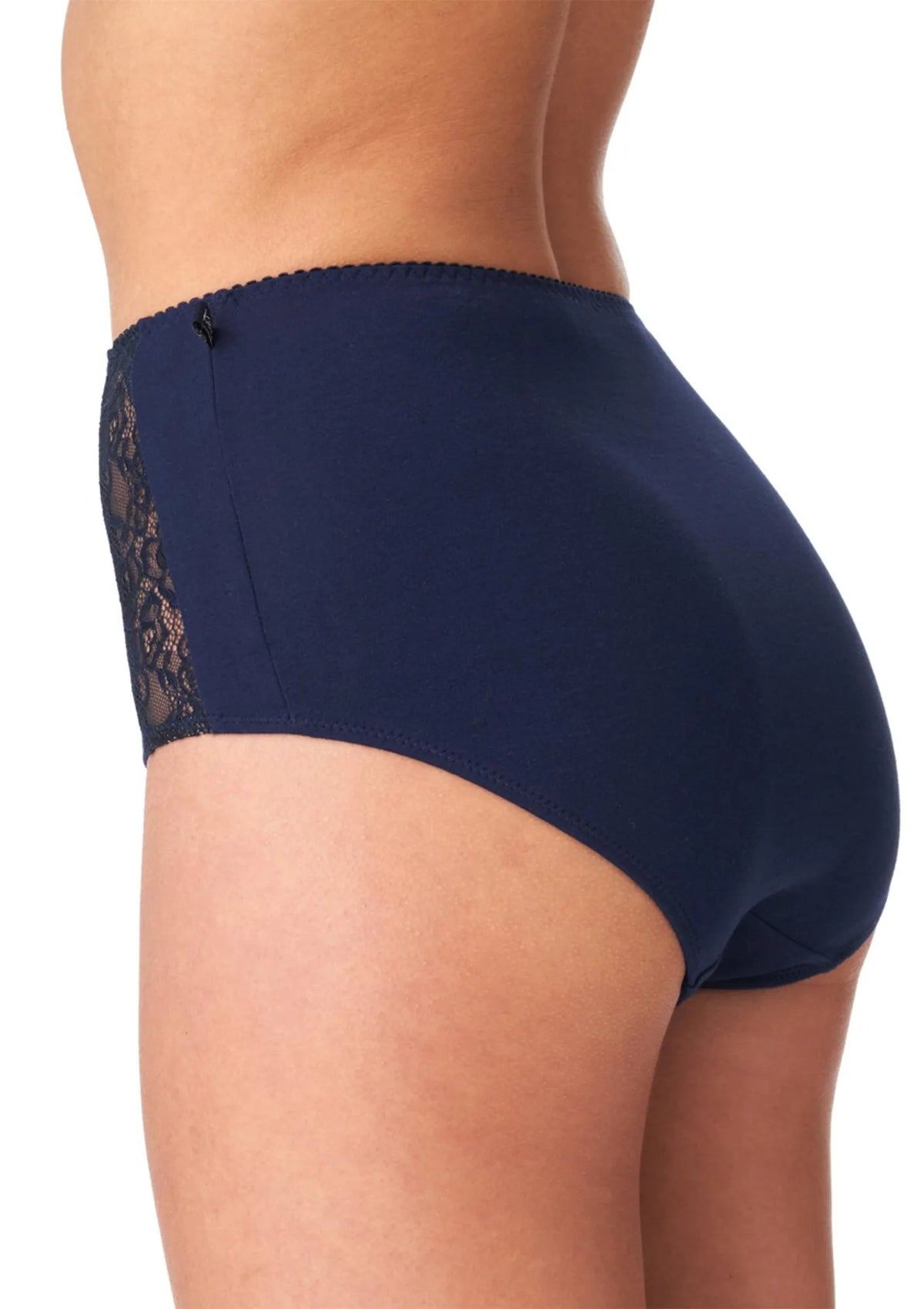Key LPF 537 majtki maxi bikini z koronką 2 pack