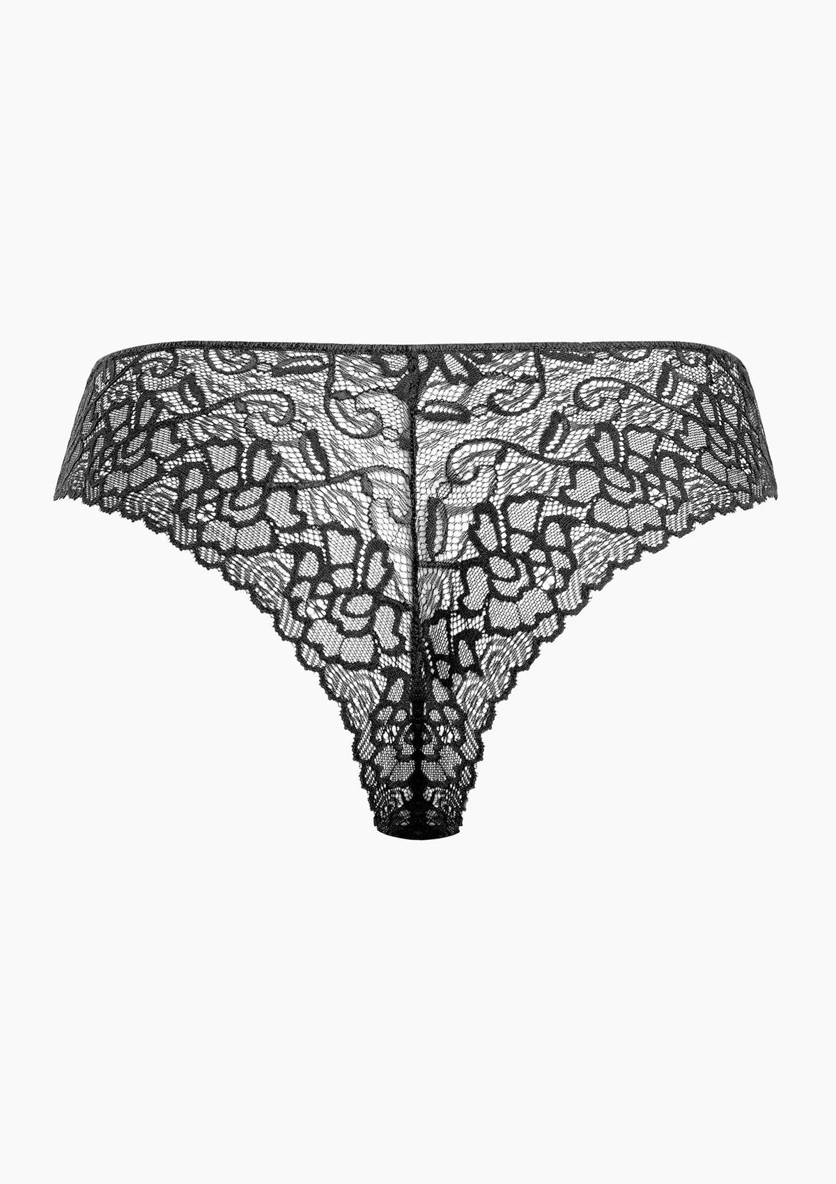 Pierre Cardin Orchidea brazyliany 2 pack, bawełna i koronka czarne