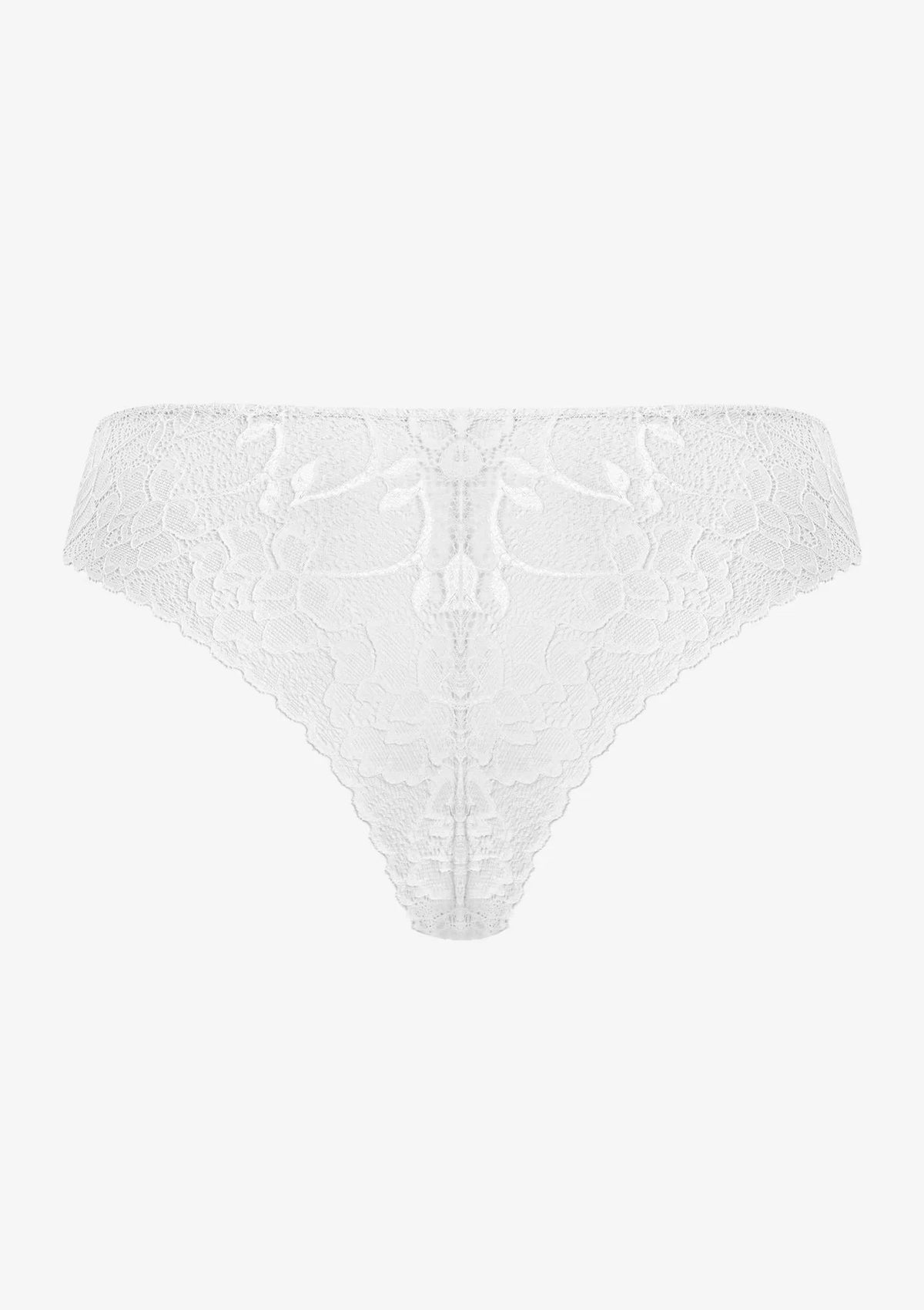 Pierre Cardin Orchidea brazyliany 2 pack, bawełna i koronka białe