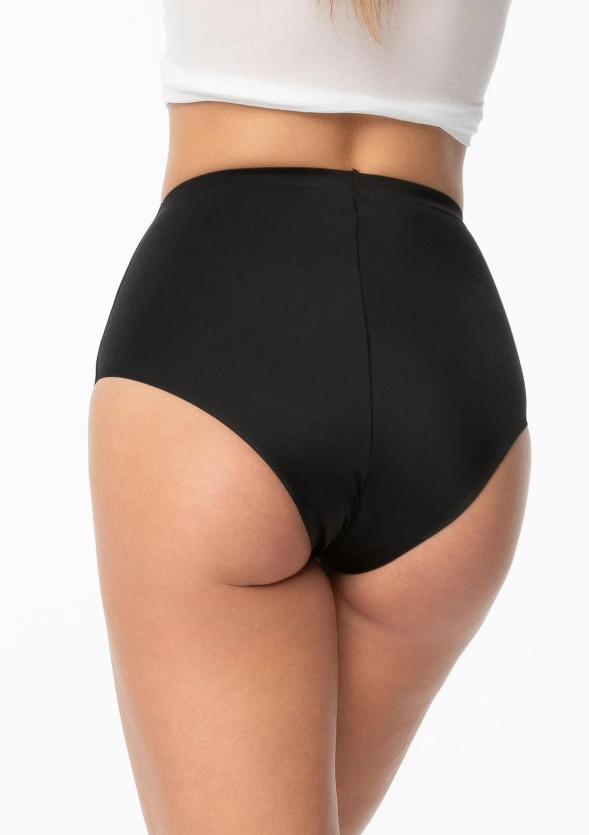 Julimex Amber Brasil Maxi modelujące brazyliany czarne z wysokim stanem