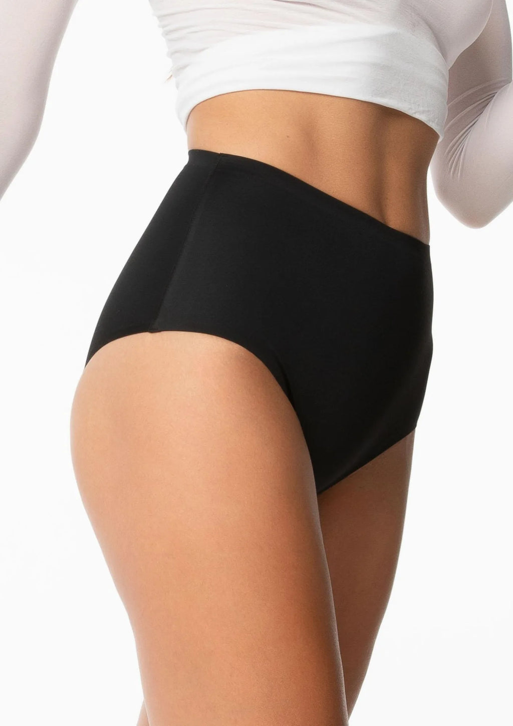 Julimex Amber Brasil Maxi modelujące brazyliany czarne z wysokim stanem