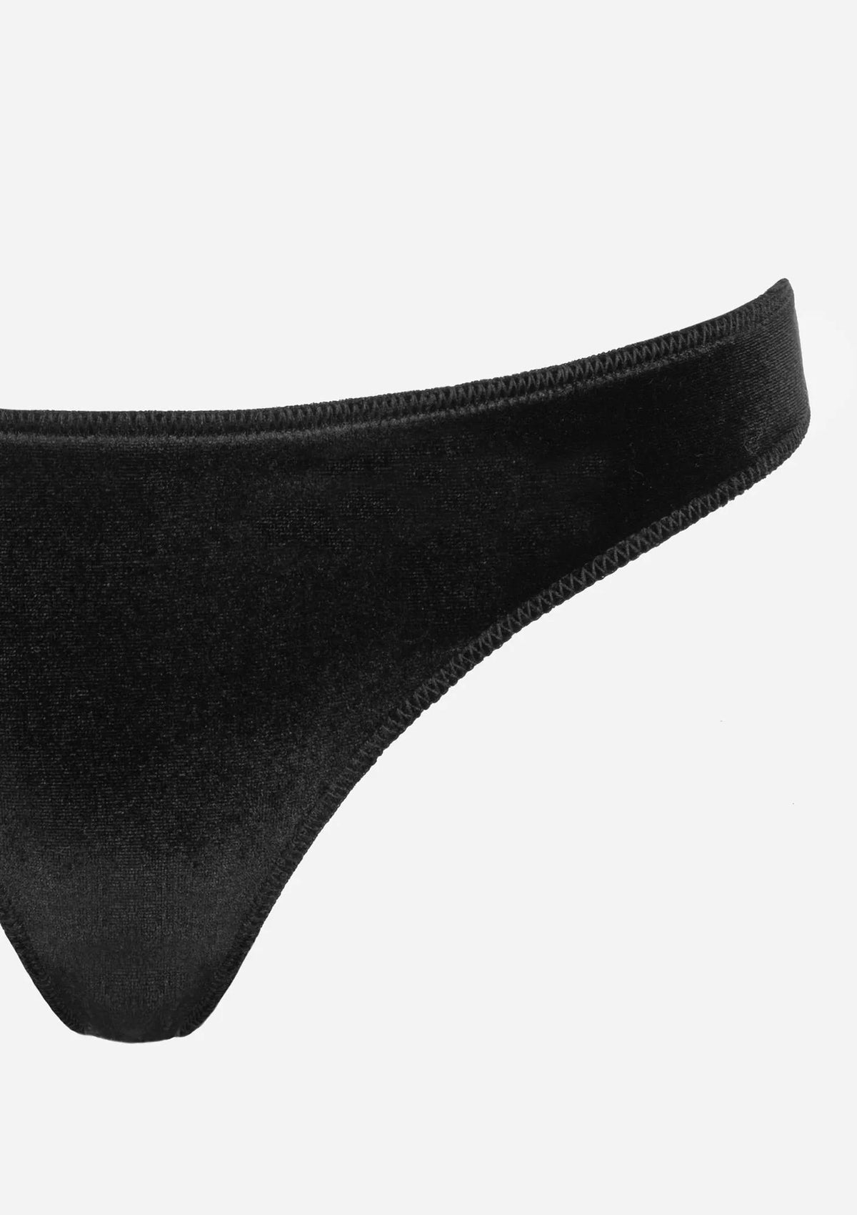 Pierre Cardin Velvet brazyliany czarne z aksamitnym wykończeniem