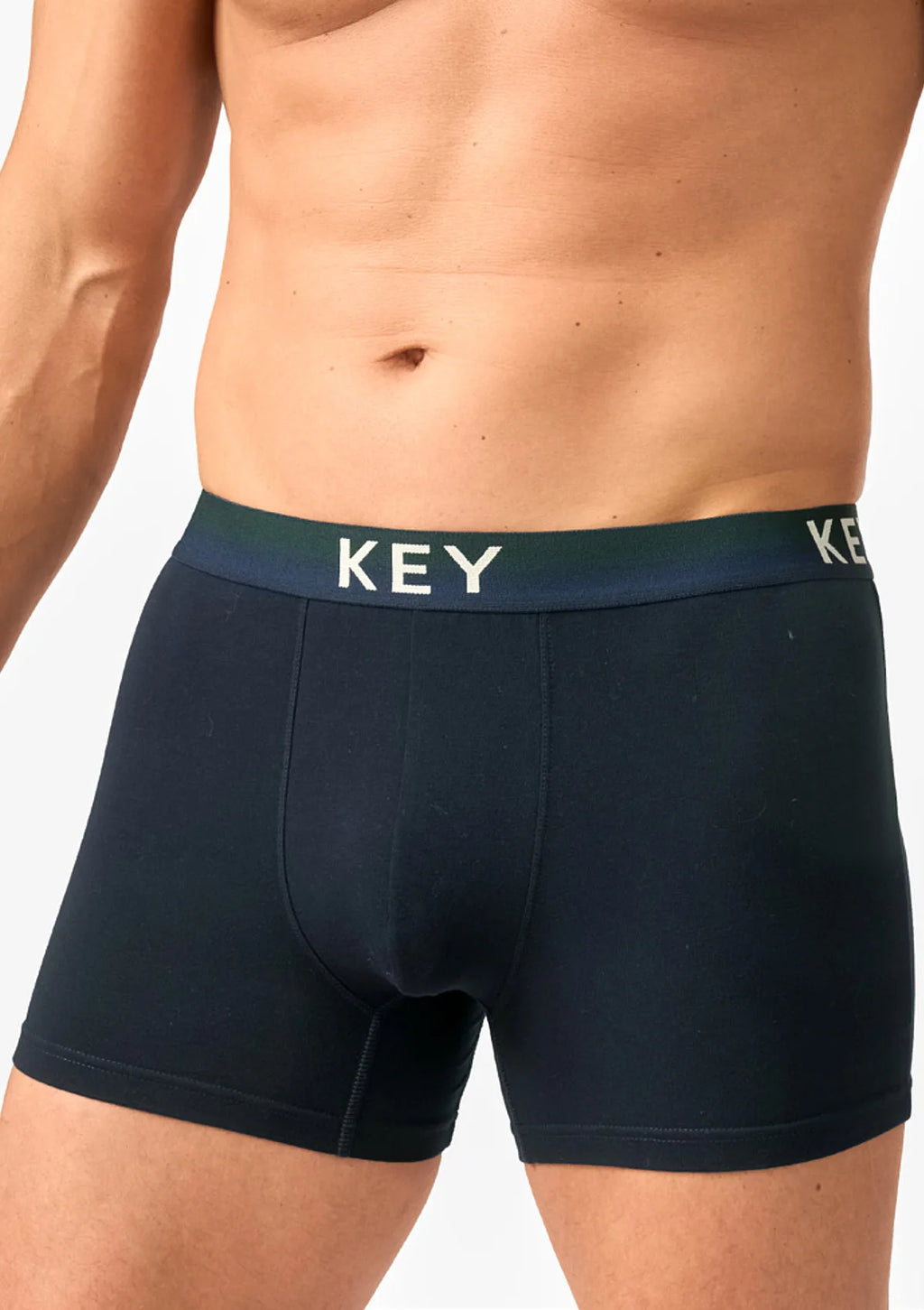 MXH 239 Key – bokserki męskie bawełniane z szeroką gumą i logo
