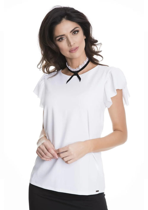 Choker decostraps Audrey Julimex Lady Boss z koronką