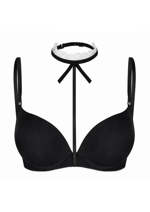 Choker decostraps Audrey Julimex Lady Boss z koronką