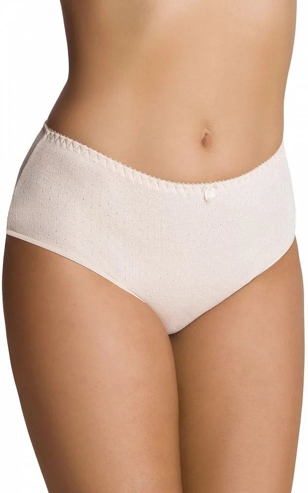 Figi damskie Crema – pełne bawełniane