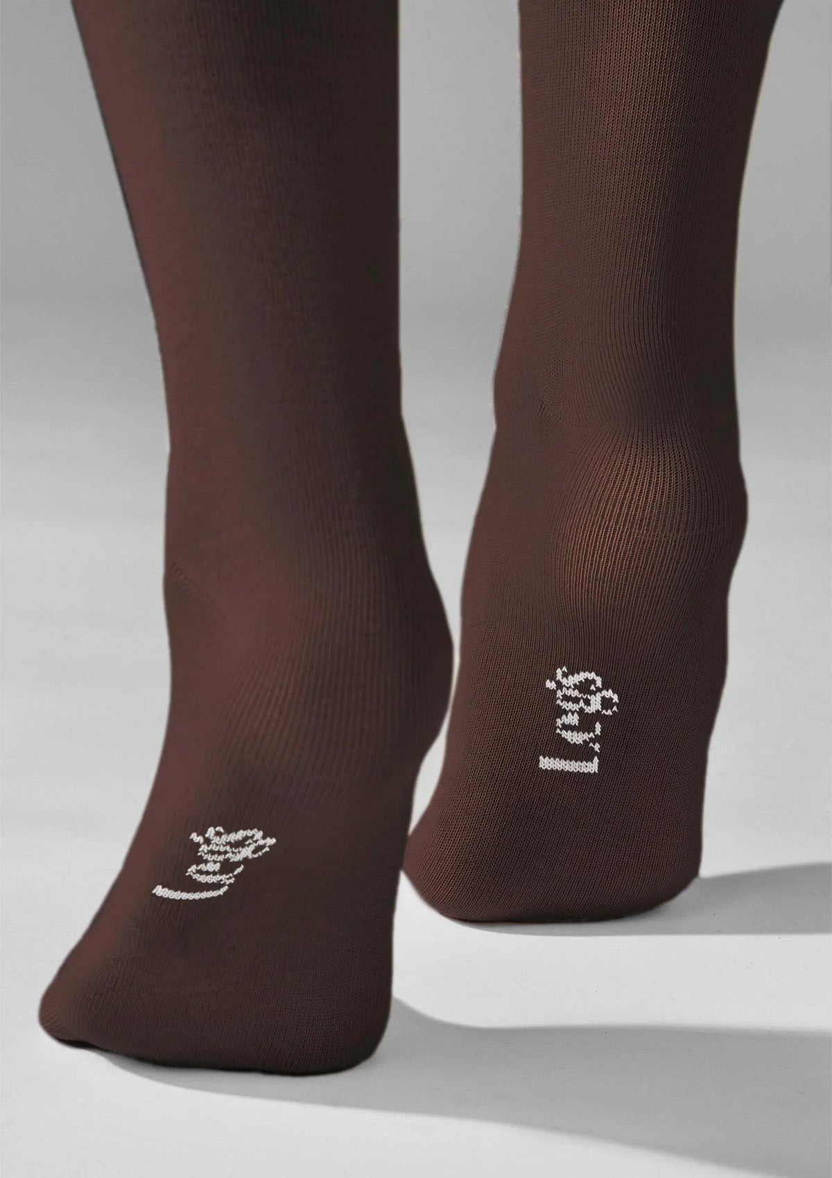 Podkolanówki damskie Legs 108 gładkie z bawełny, 2 pary