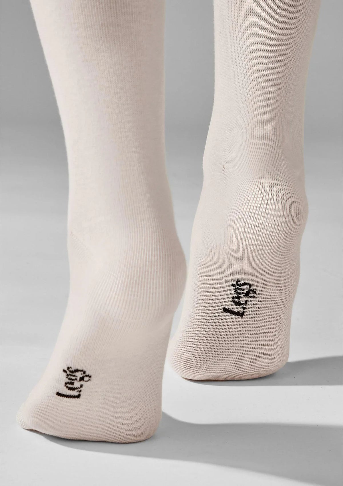 Podkolanówki damskie Legs 108 gładkie z bawełny, 2 pary