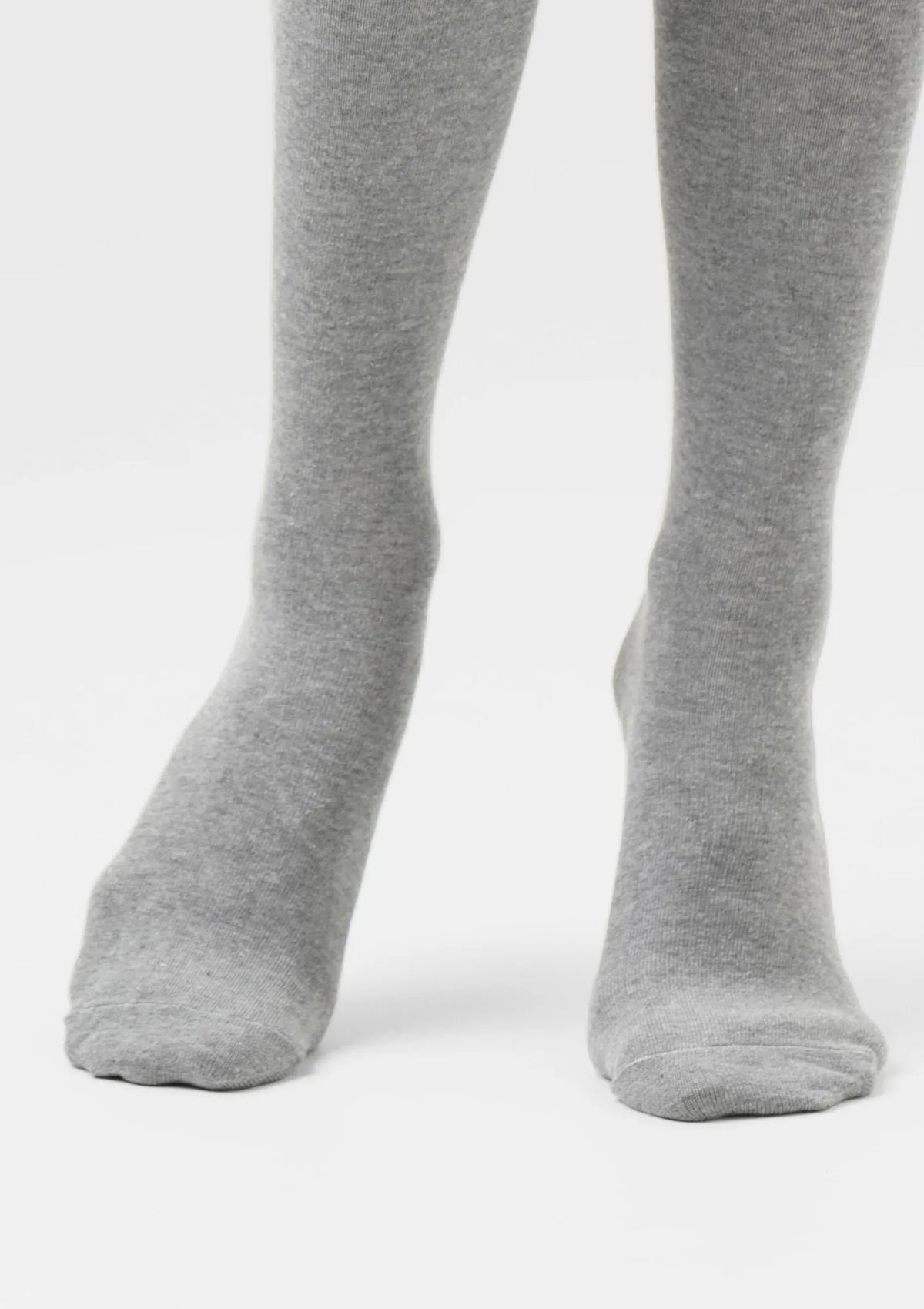 Podkolanówki damskie Legs 108 gładkie z bawełny, 2 pary szare