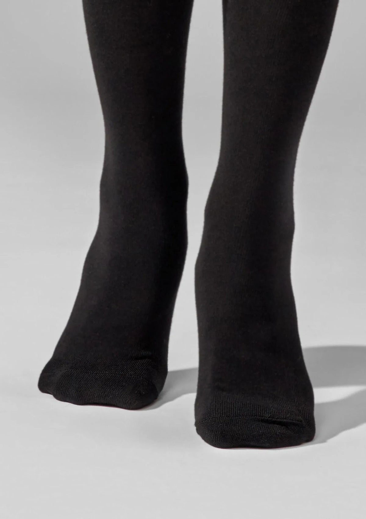 Podkolanówki damskie Legs 108 gładkie z bawełny, 2 pary czarne