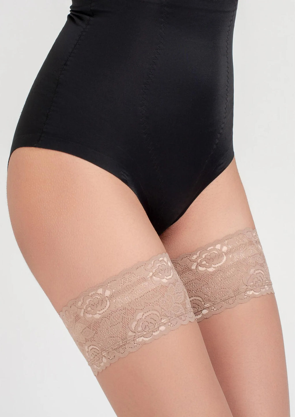 Pończochy natural samonośne Legs 230 Patty 20 den z koronką