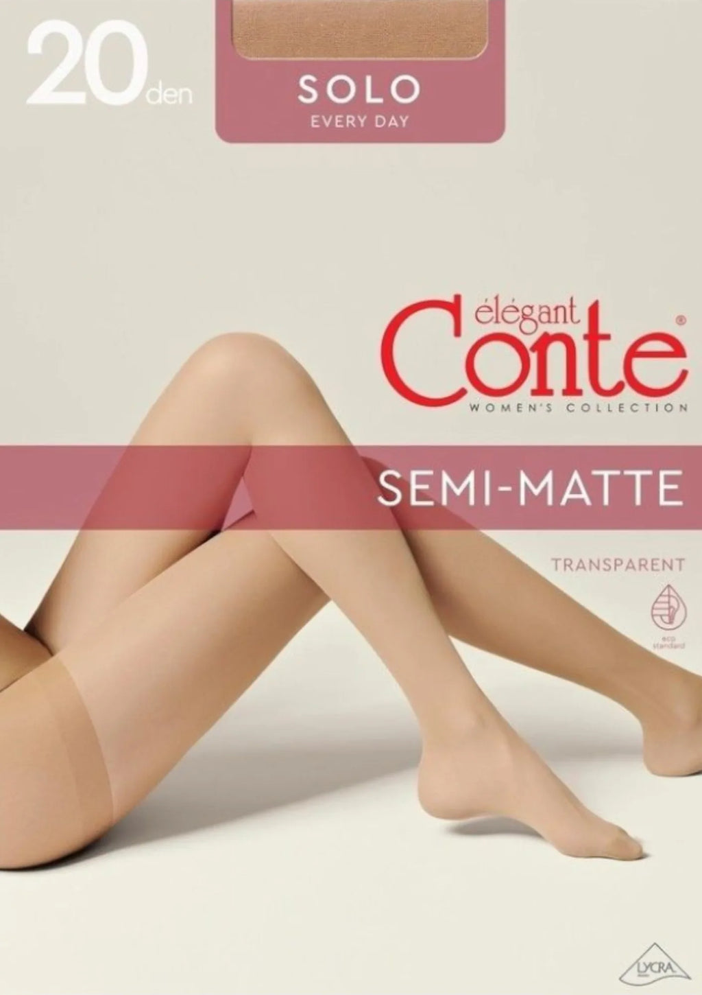 Conte Solo 20 den rajstopy półmatowe cienkie