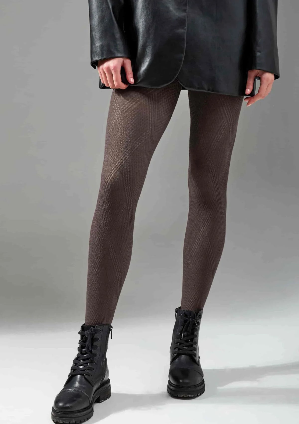 1930 Rambi Cottone Legs – rajstopy bawełniane 120 den brązowe