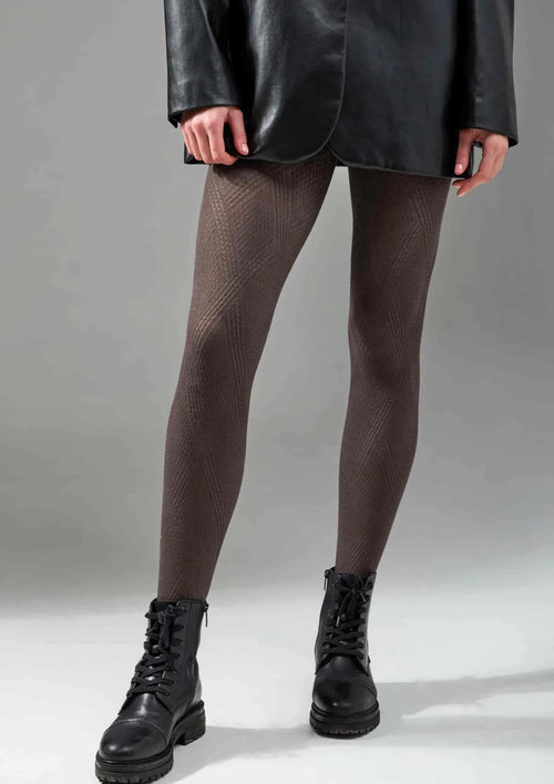 1930 Rambi Cottone Legs – rajstopy bawełniane 120 den brązowe