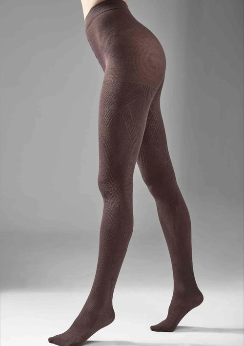 1930 Rambi Cottone Legs – rajstopy bawełniane 120 den brązowe