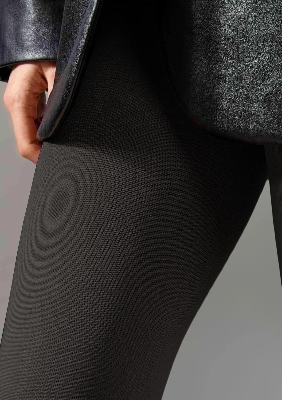 Legs 662 Fleece ciepłe rajstopy 250 den z polarem