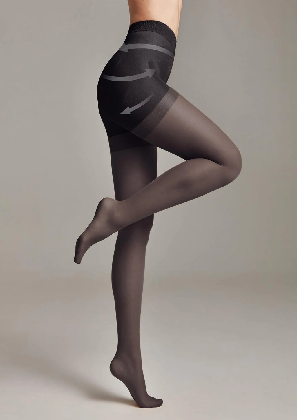 Rajstopy damskie X-Press 40 Conte czarne – modelujące z efektem push-up