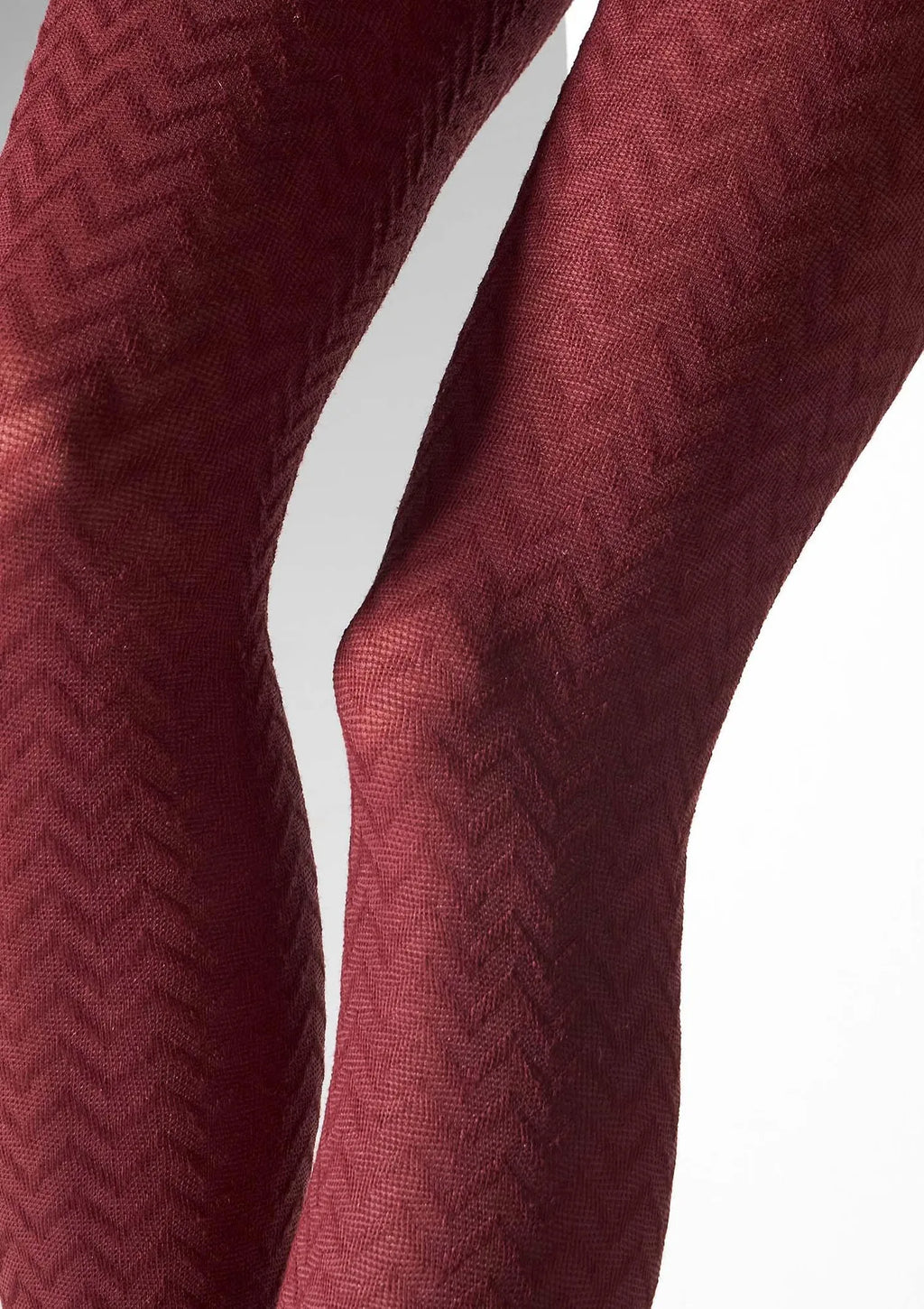 L2011 Cashmere Viscosa Legs: rajstopy bordowe z kaszmirem