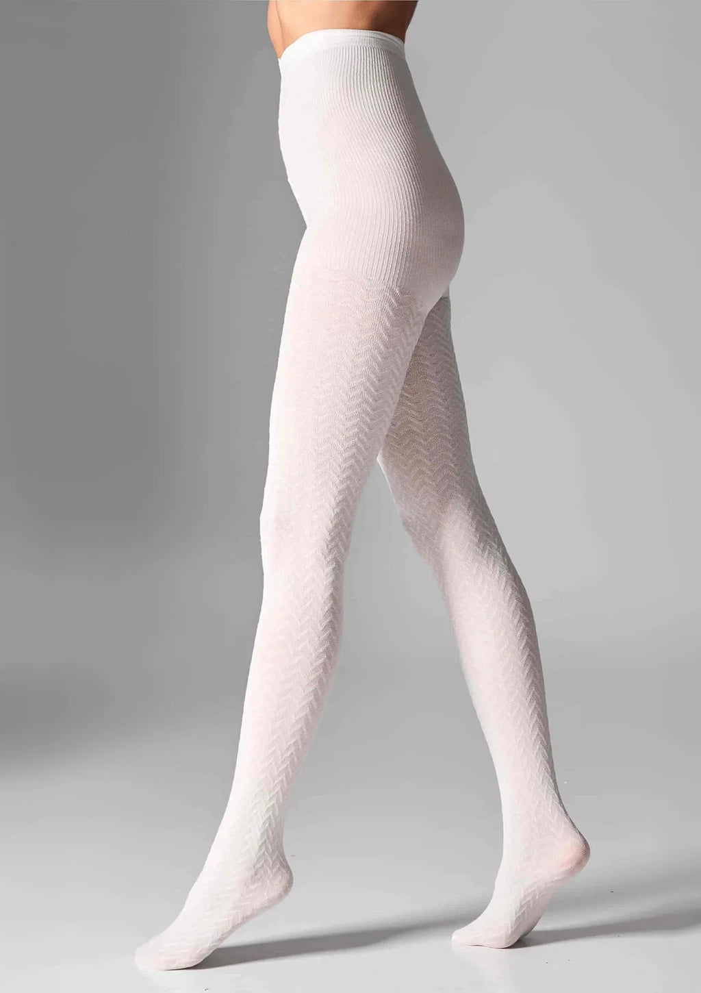 L2011 Cashmere Viscosa Legs: rajstopy kremowe z kaszmirem