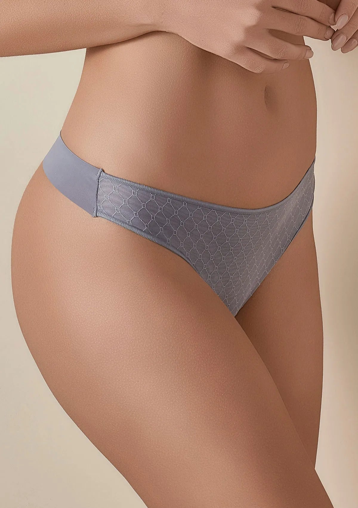 Selene Katia 3134 stringi bezszwowe, grafit