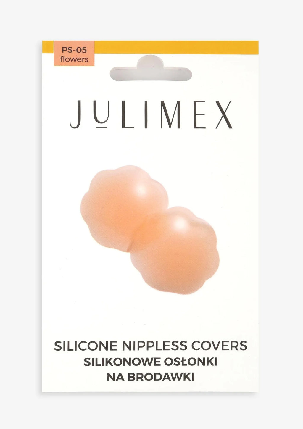 Julimex PS-05 silikonowe osłonki na brodawki kwiatki