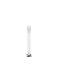 Ramiączka srebrnym silikonowe RT-04 10 mm ze srebrnym zaczepem