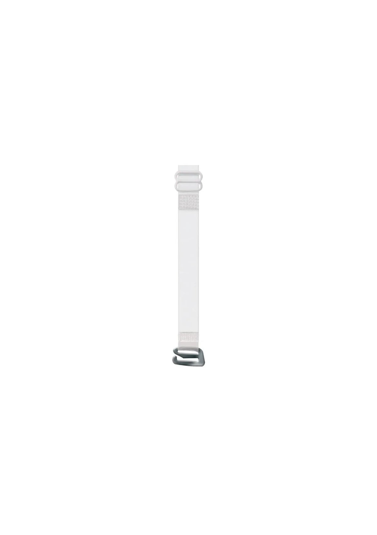 Ramiączka srebrnym silikonowe RT-04 10 mm ze srebrnym zaczepem