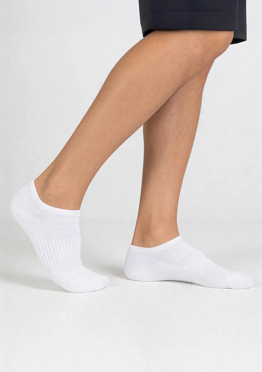 Legs 82 Active skarpetki unisex białe bawełniane, krótkie, 2 pary