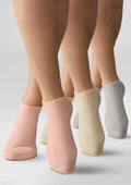 Legs Cotton Mesh skarpetki mix bawełniane niskie z siateczką
