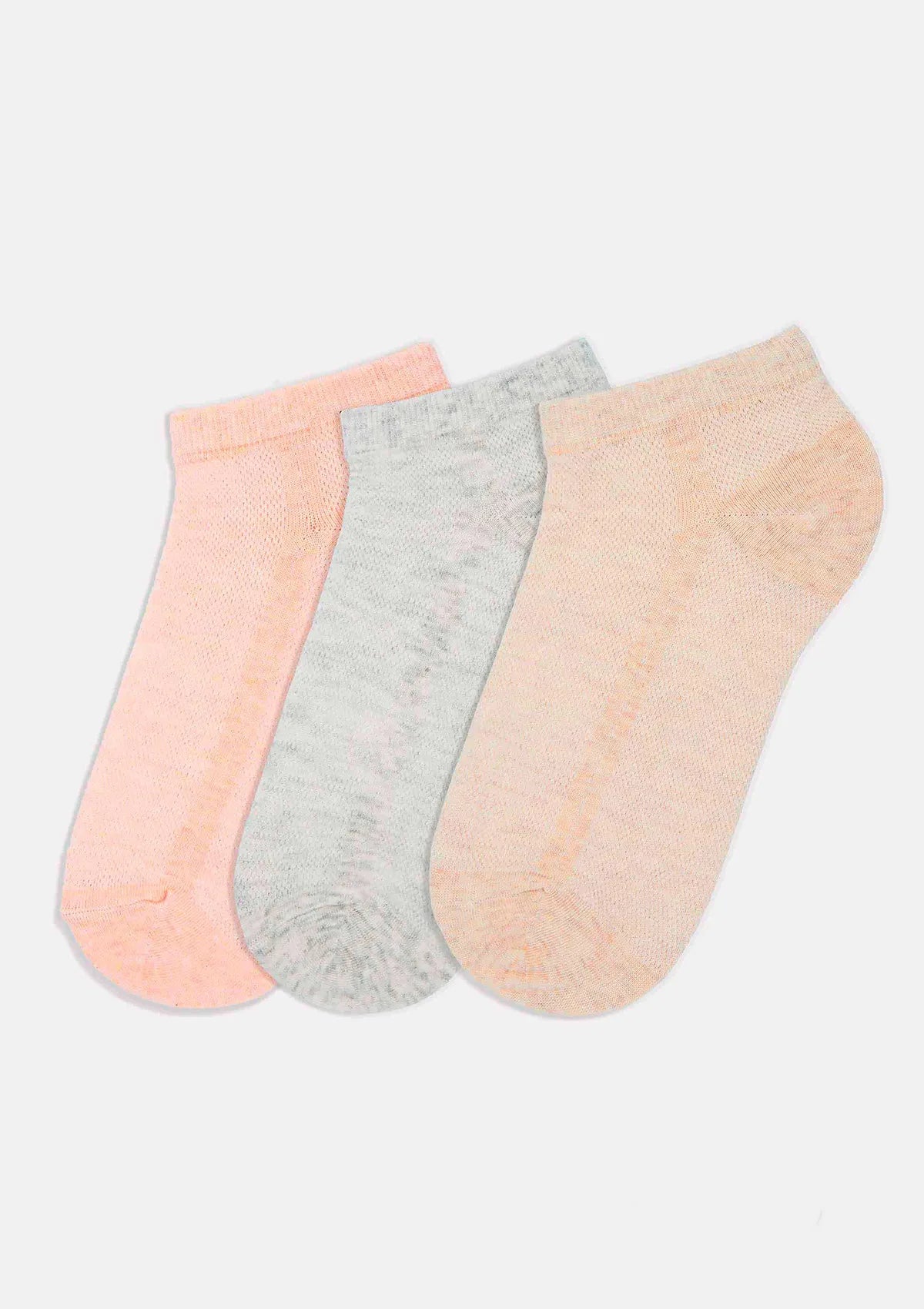 Legs Cotton Mesh skarpetki mix bawełniane niskie z siateczką