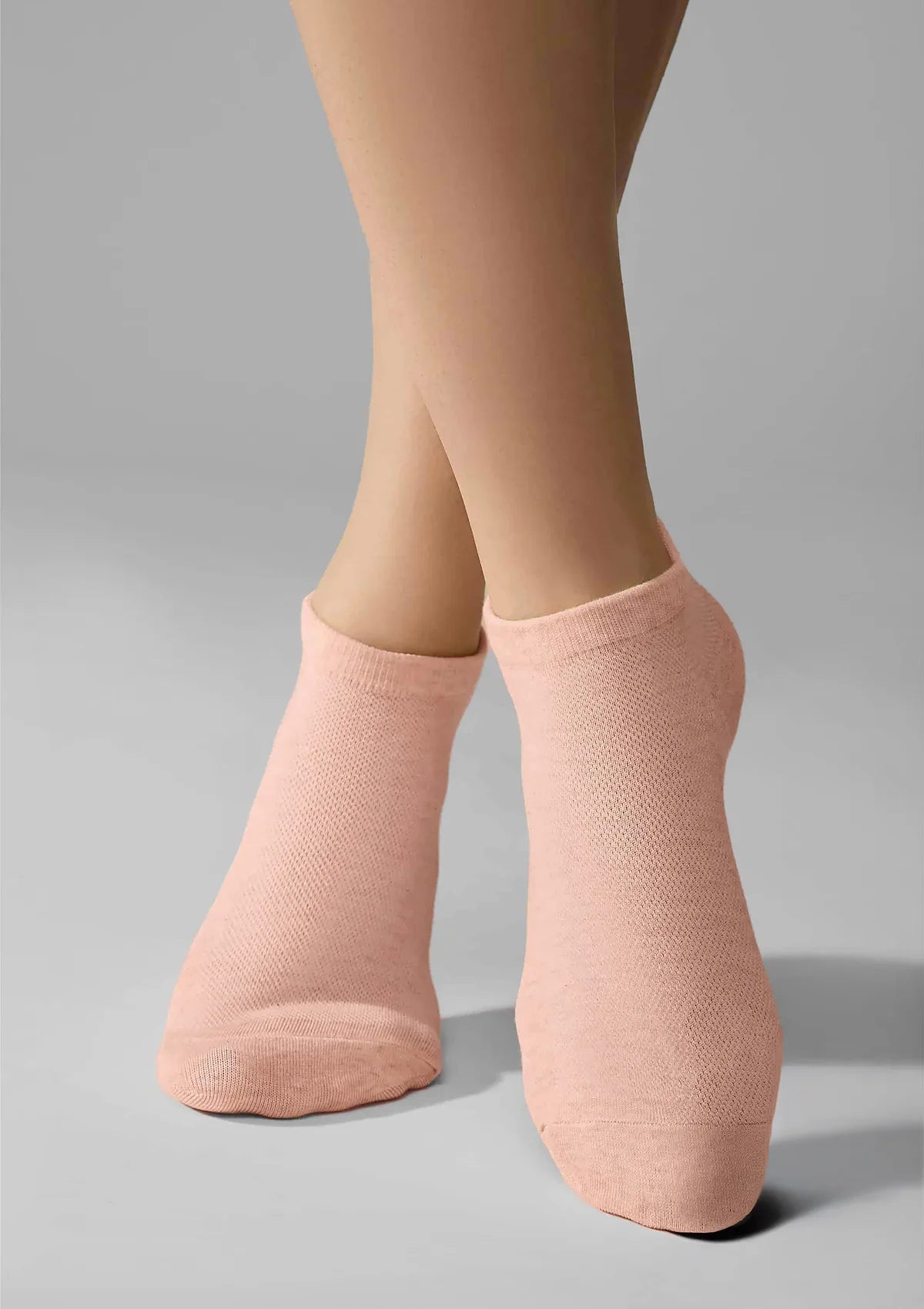 Legs Cotton Mesh skarpetki mix bawełniane niskie z siateczką