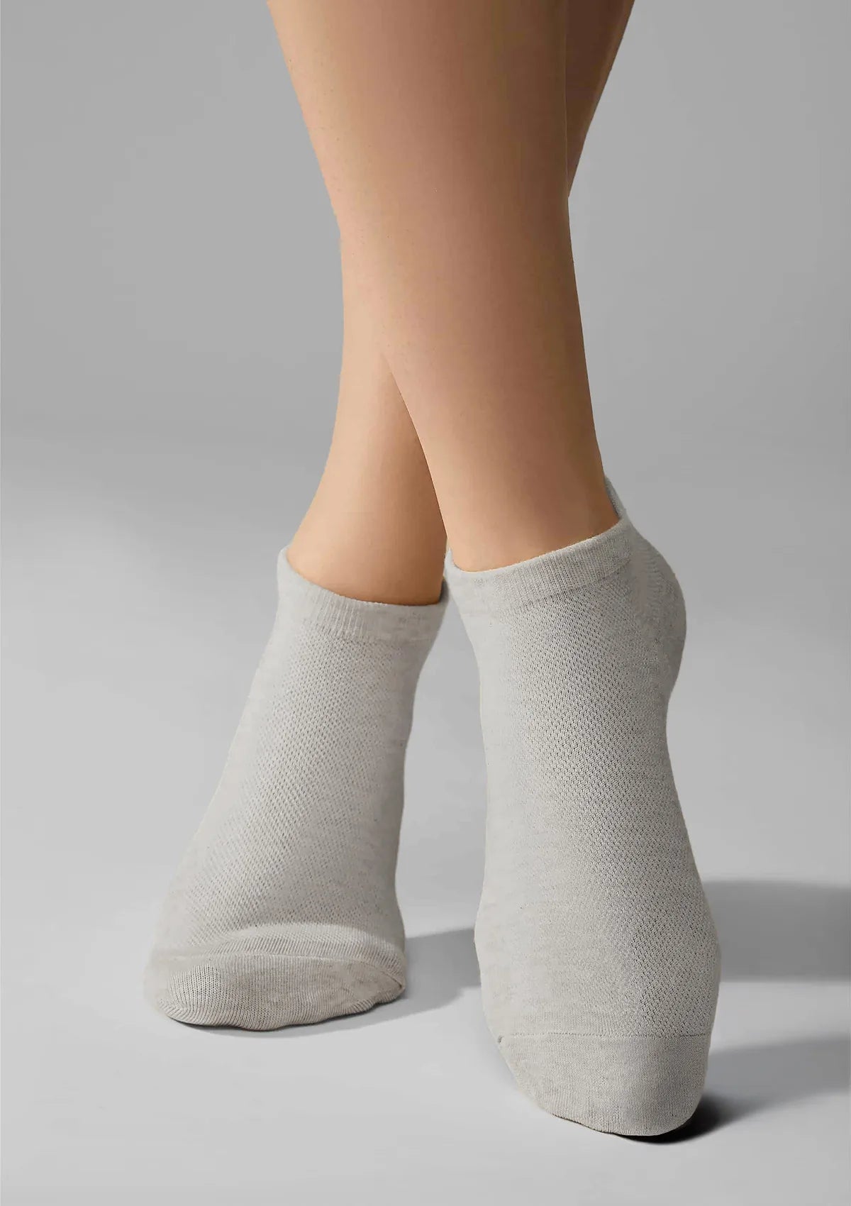 Legs Cotton Mesh skarpetki mix bawełniane niskie z siateczką